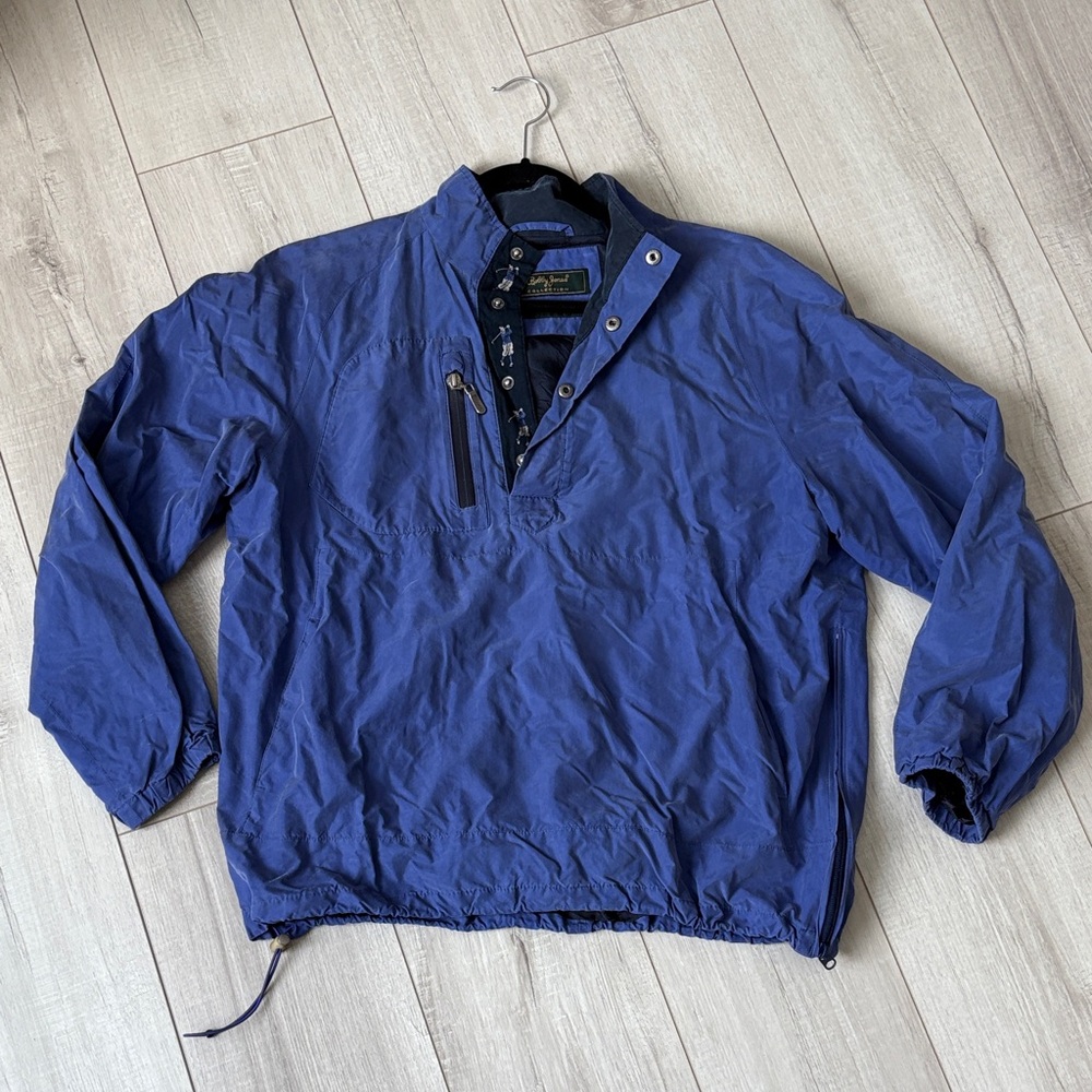 Bobby Jones silk Men's blue Windbreaker